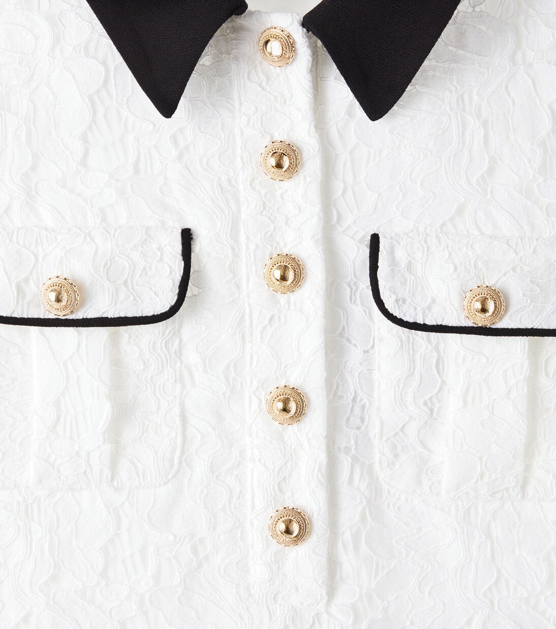 Abito chemisier in pizzo | Self-Portrait Kids