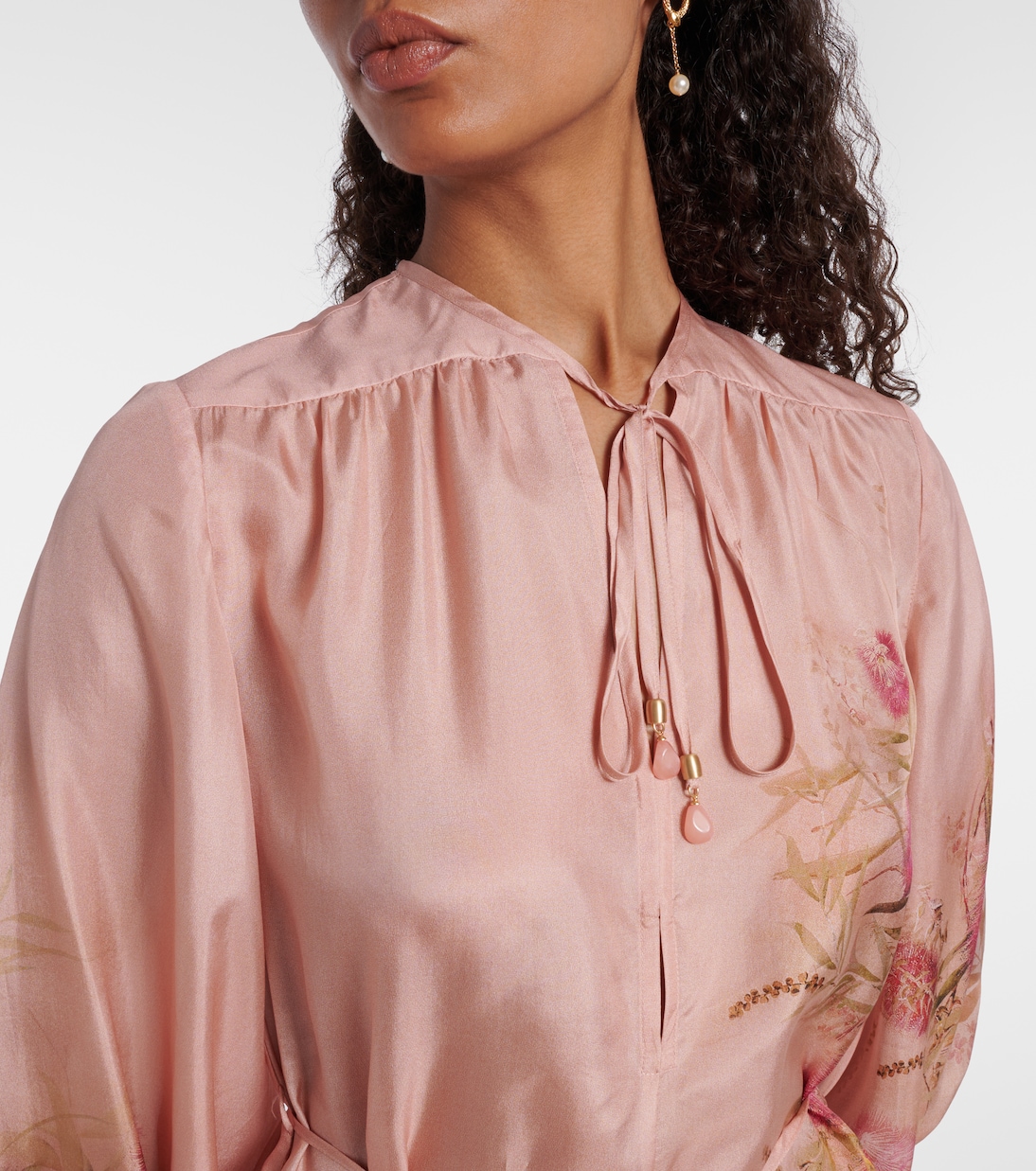 Tunika Cascadian aus Seide | Zimmermann