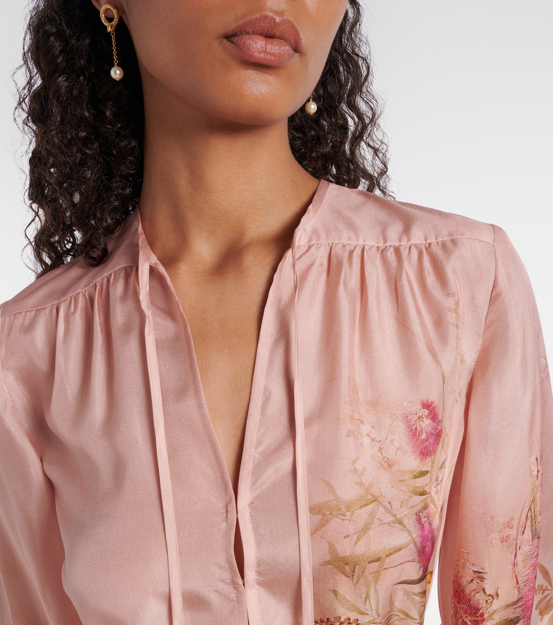 Tunika Cascadian aus Seide | Zimmermann