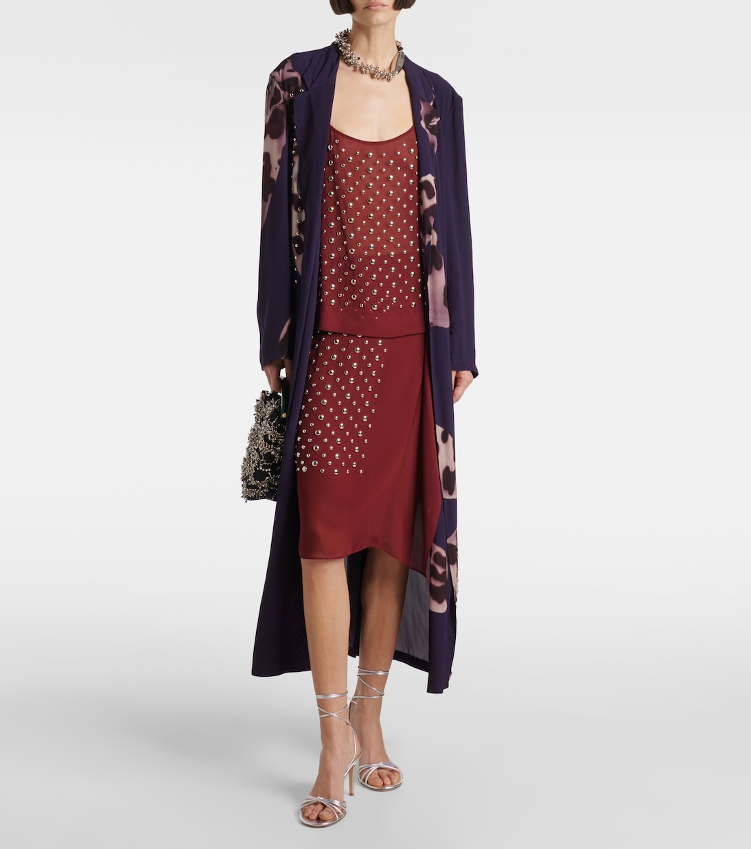 Metallic leather sandals  | Gianvito Rossi