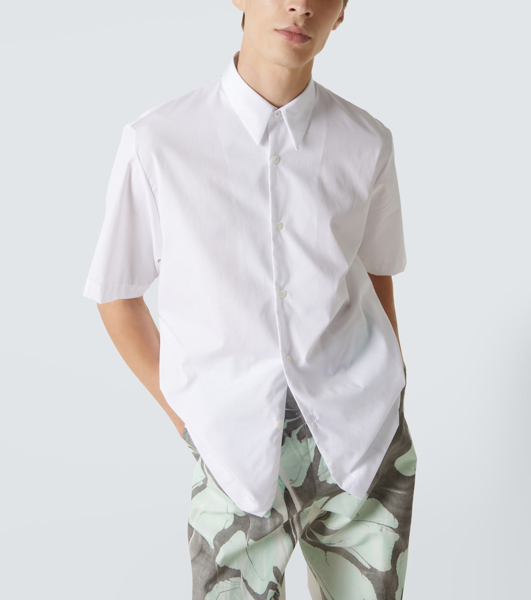 Hemd aus Baumwollpopeline | Dries Van Noten