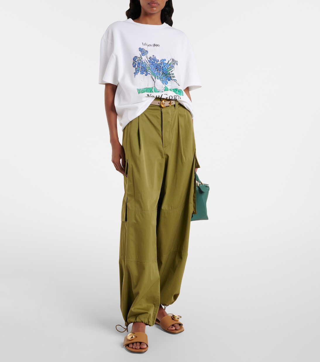 Pebble leather slides | Loewe