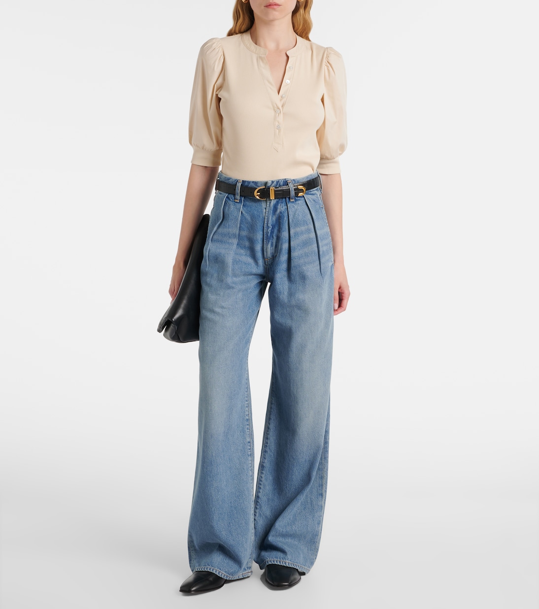 Coralee cotton-blend top | Veronica Beard