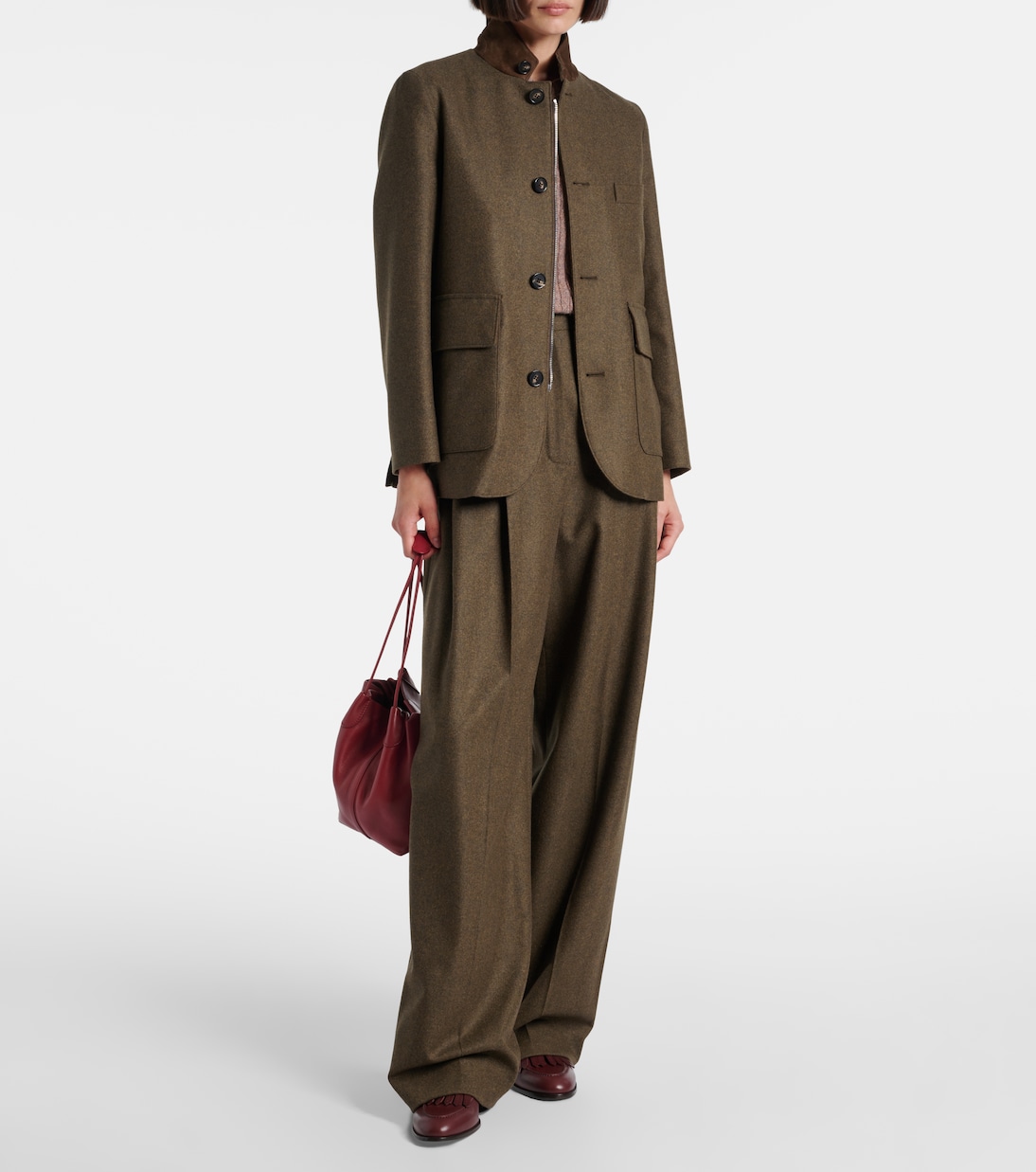 Jacke aus Wolle und Kaschmir | Loro Piana