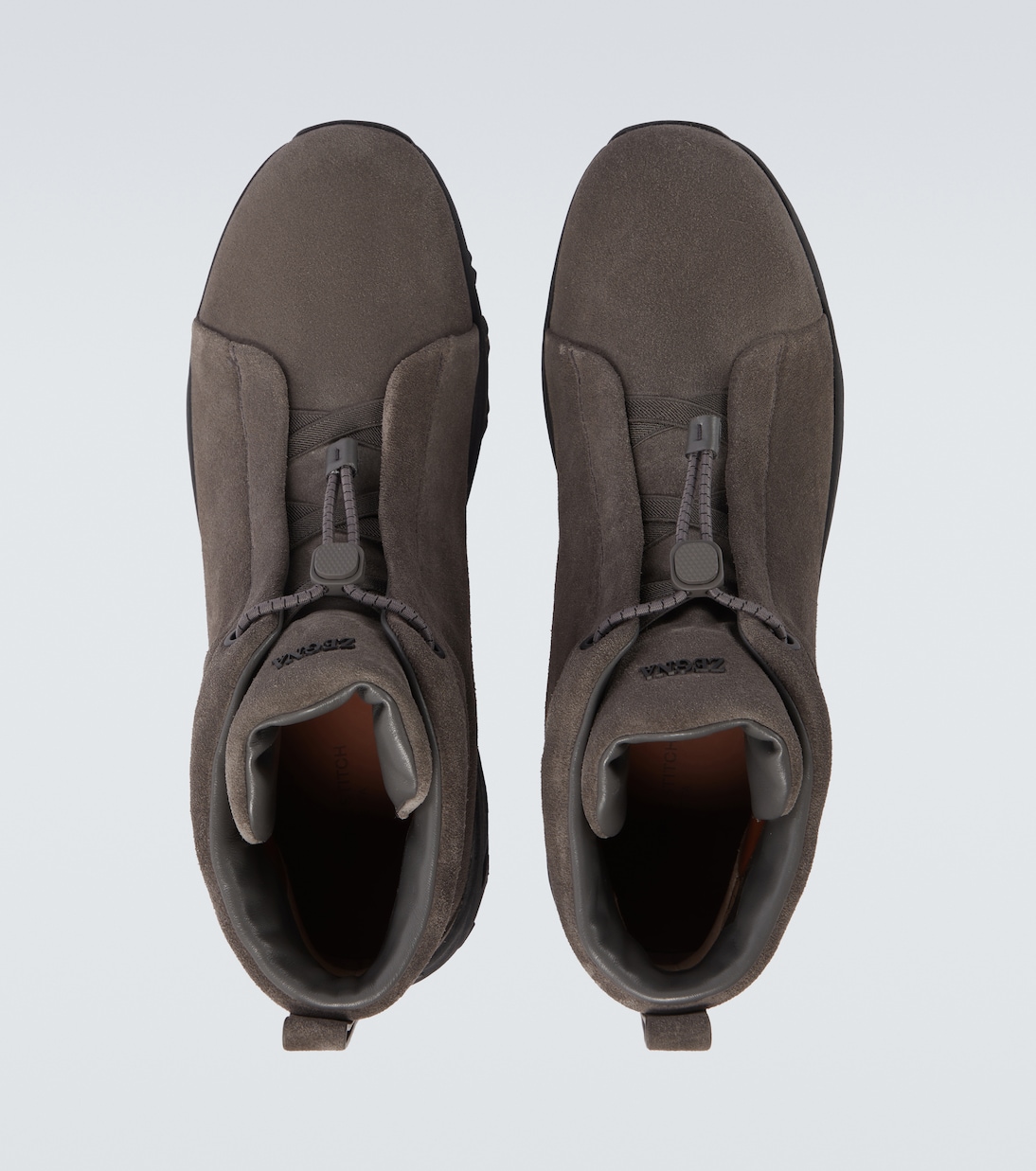 Triple Stitch Vetta suede sneakers | Zegna