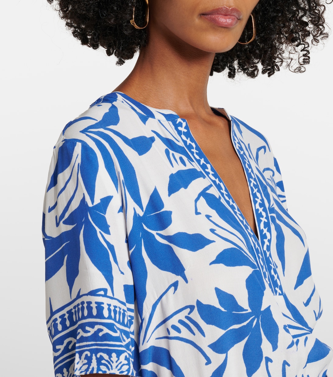 Robe chemise Vanessa imprimée | Velvet