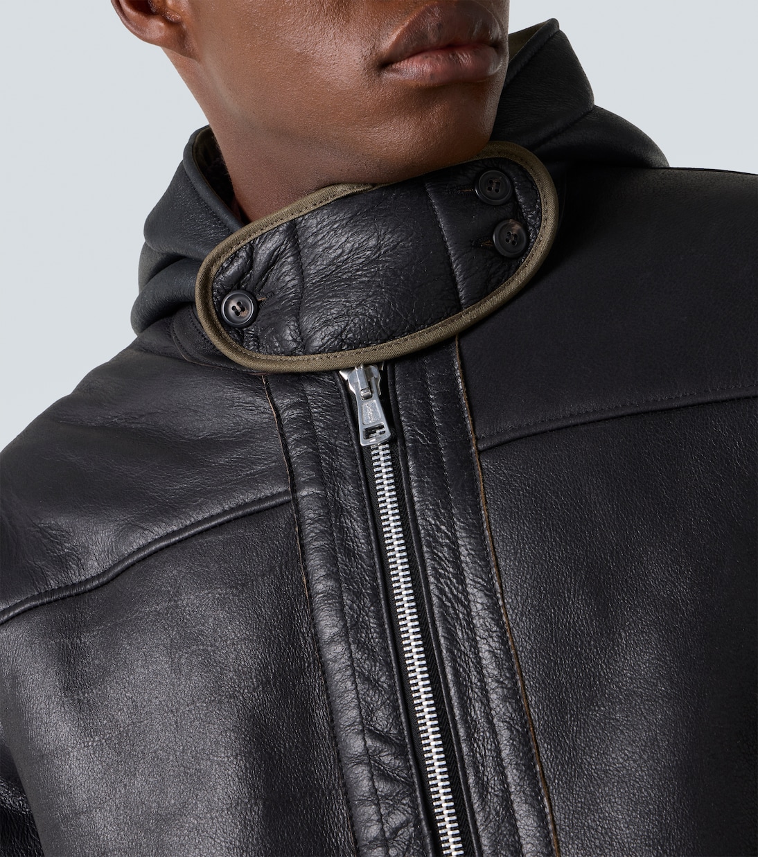Blizzard leather jacket | Our Legacy