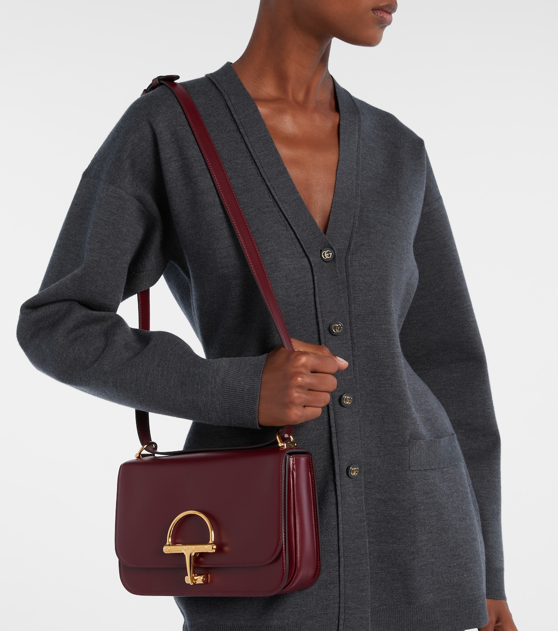 Siena leather crossbody bag | Gucci