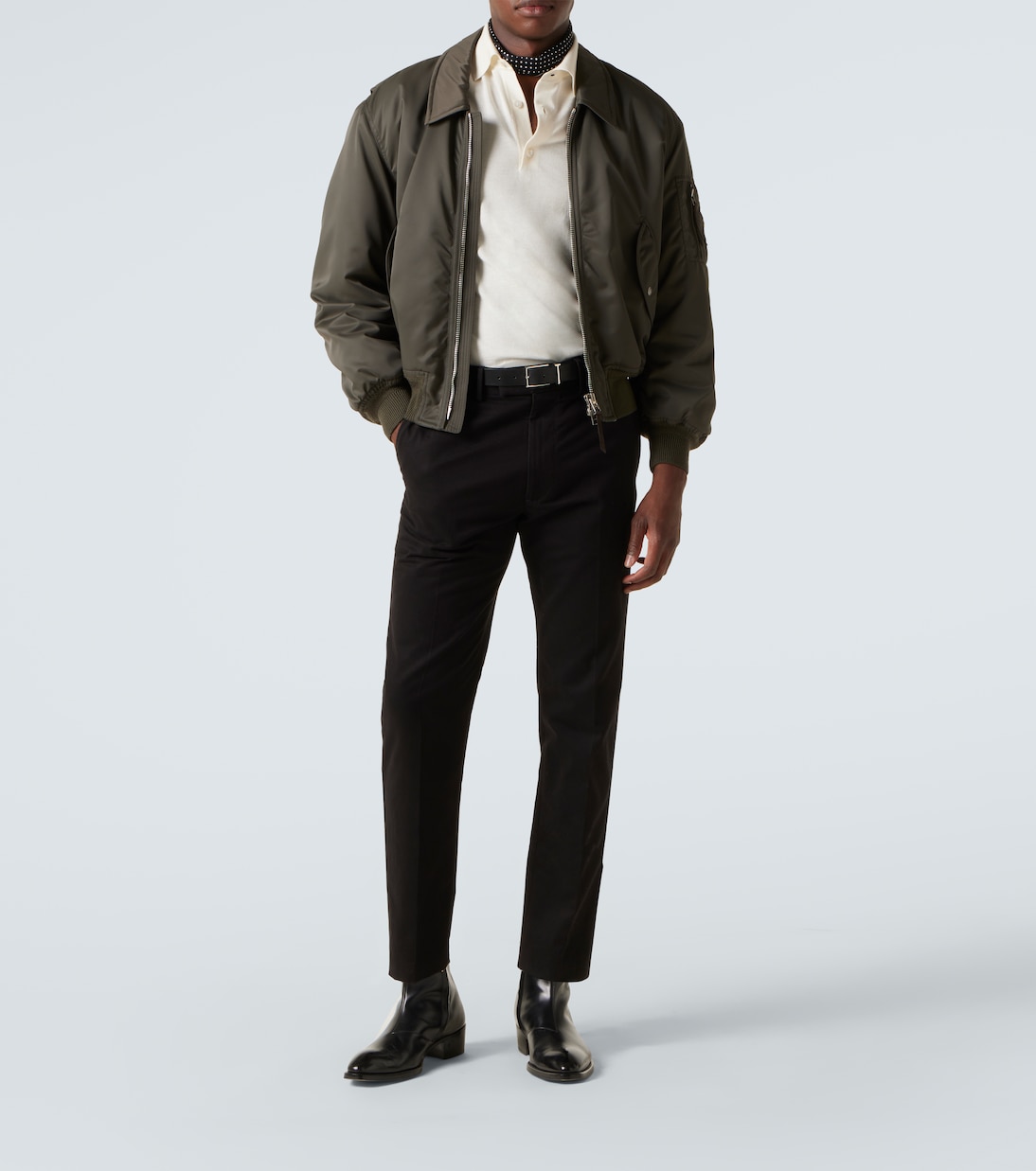 Pantalon droit en coton | Tom Ford