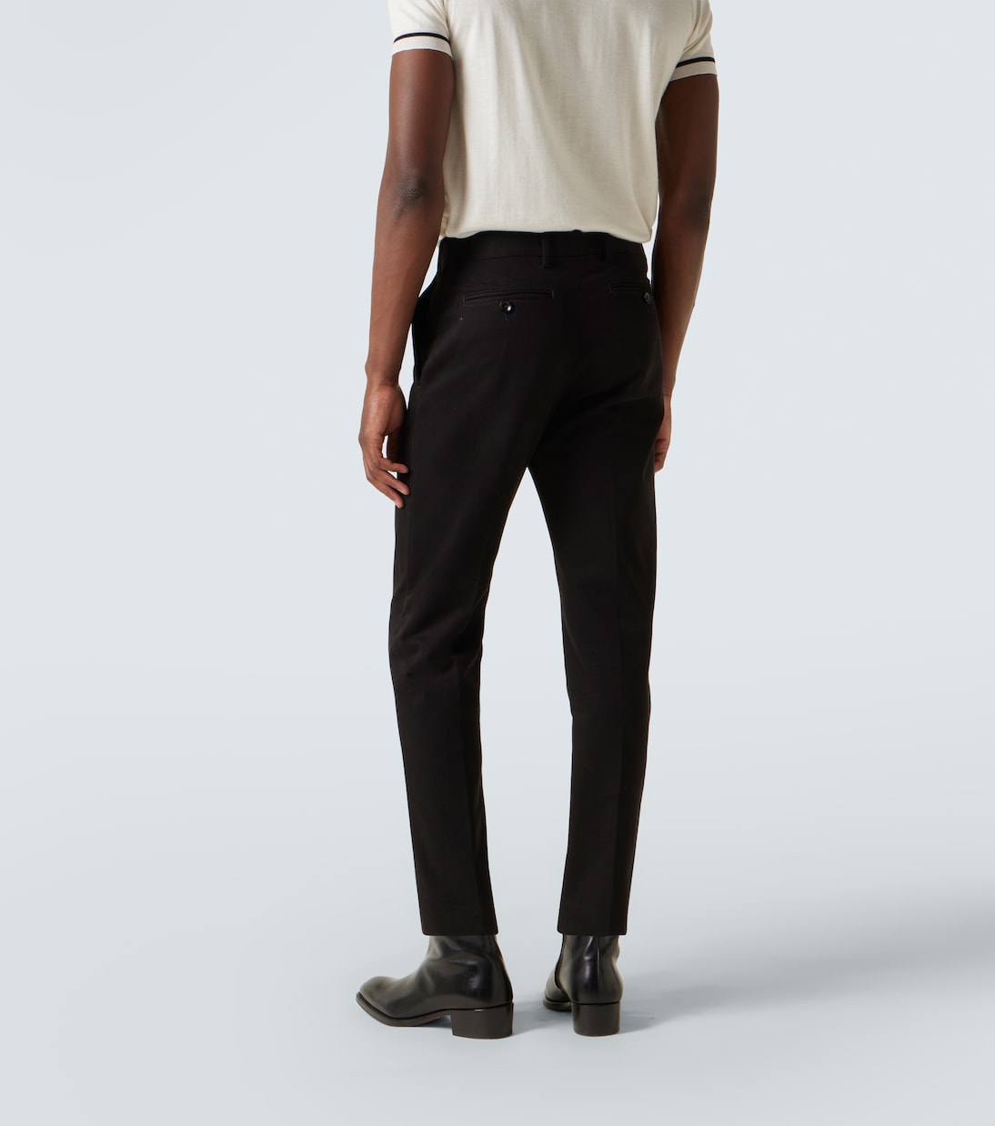 Pantalon droit en coton | Tom Ford