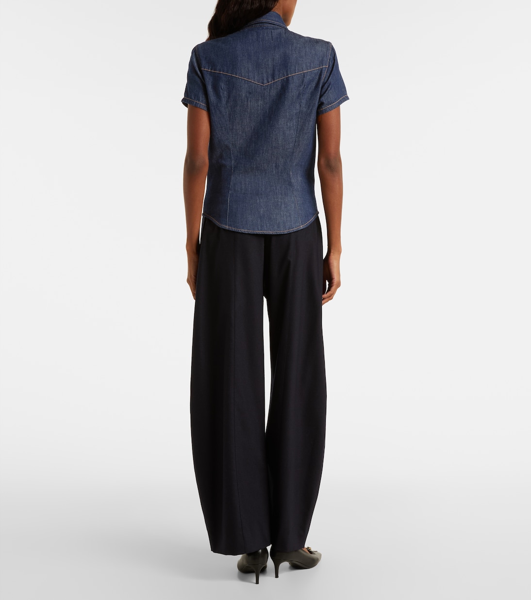 Cavazos denim shirt | Khaite