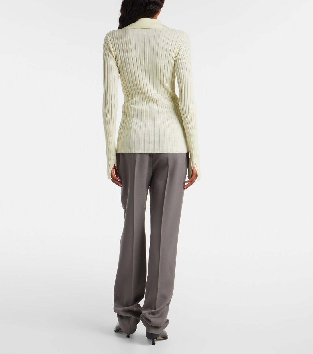 Amber wool polo sweater | Calvin Klein Collection