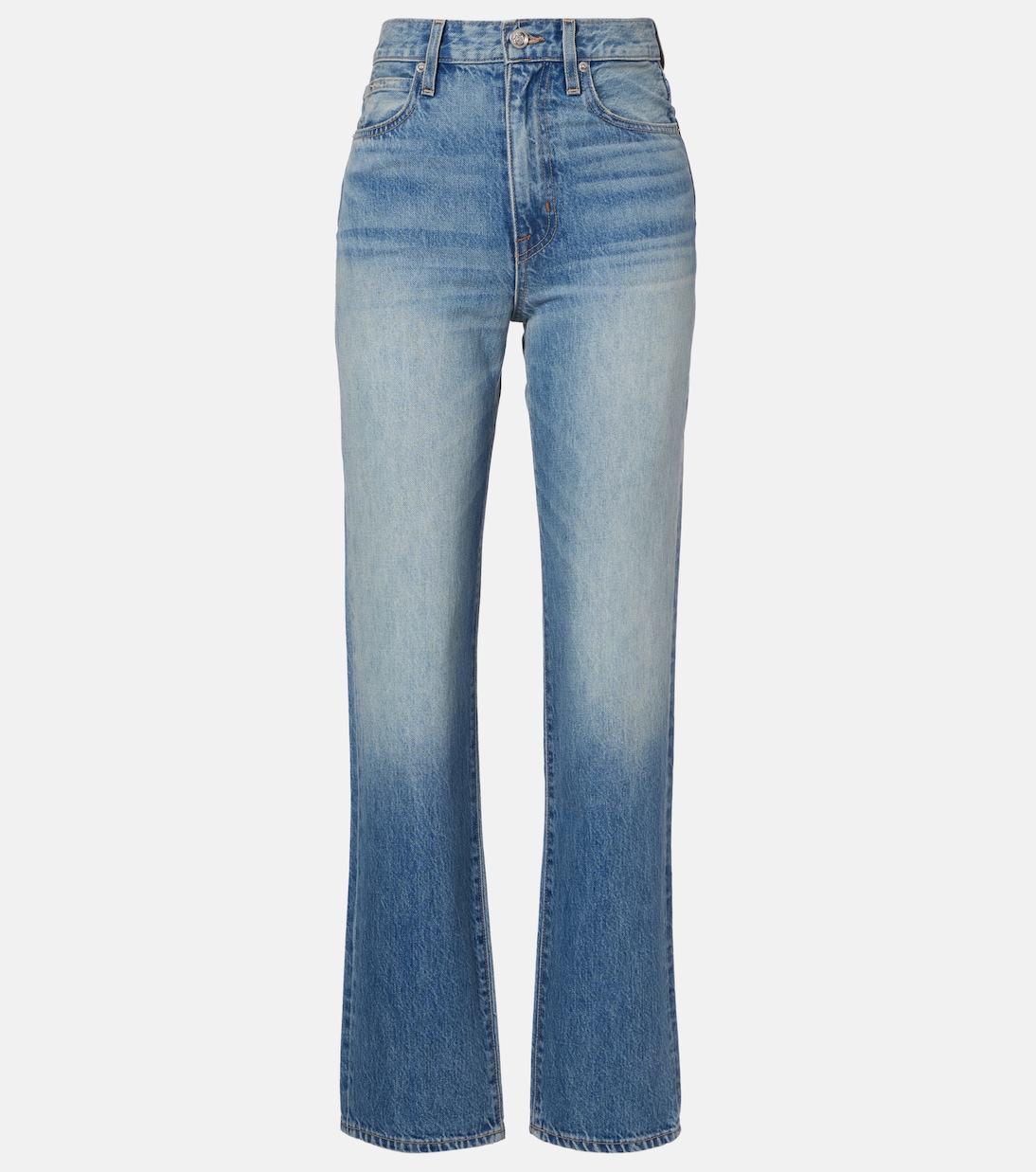 London faded straight jeans | Slvrlake