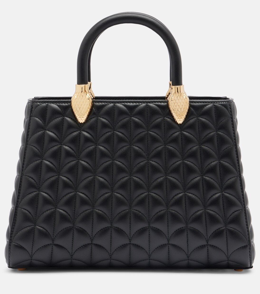 Serpentine Day Duo Medium leather top-handle bag | Bvlgari