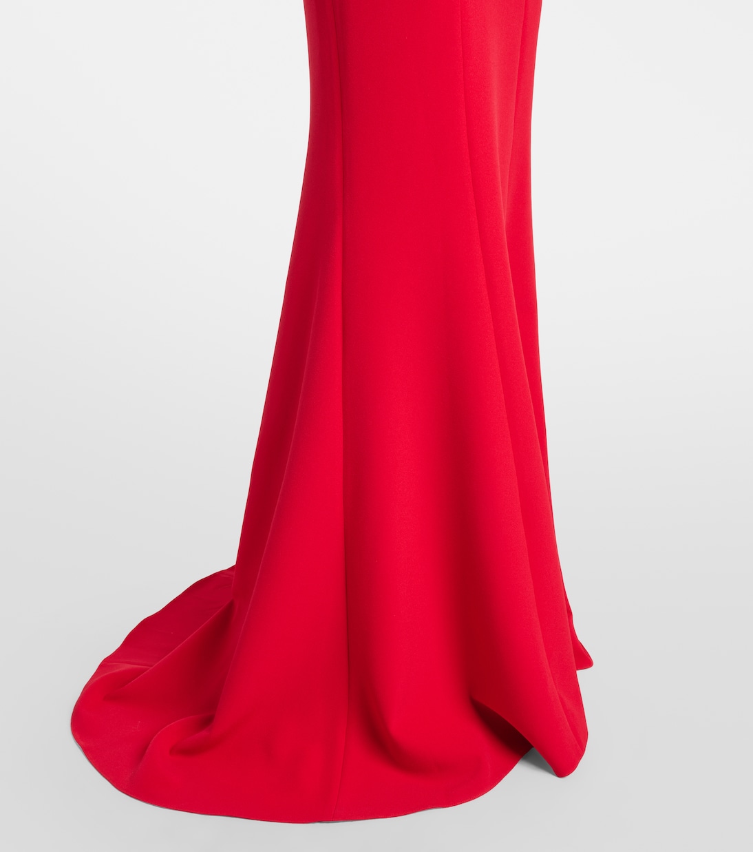 Rory floral-appliqué crêpe gown | Safiyaa