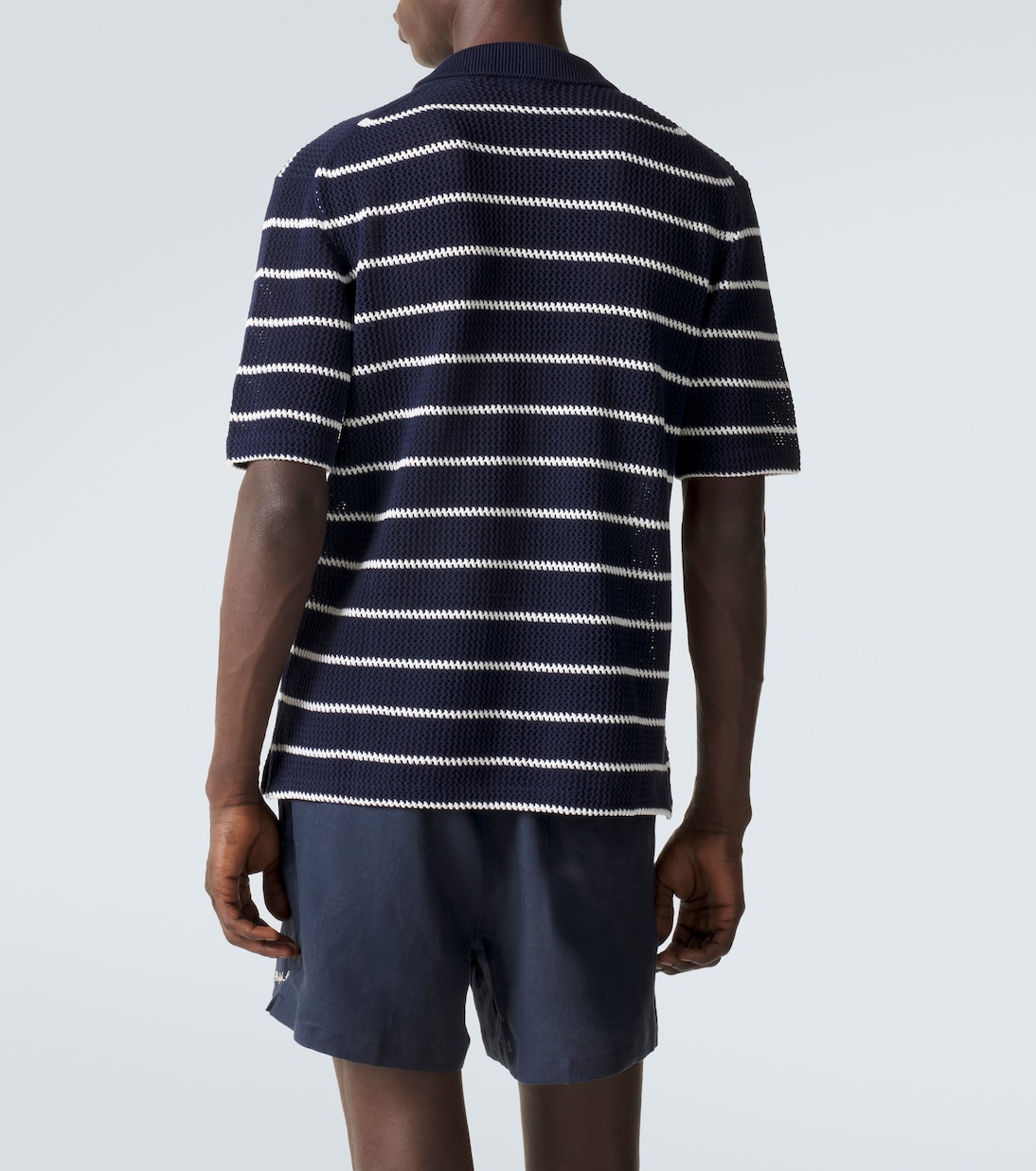 Striped cotton polo shirt | Ralph Lauren Purple Label
