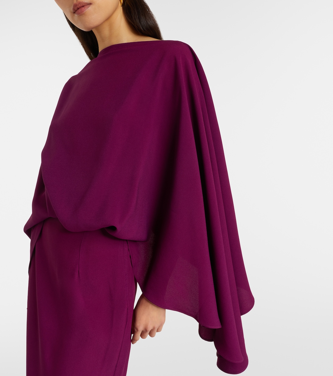 Eolia crêpe cady maxi dress | Taller Marmo