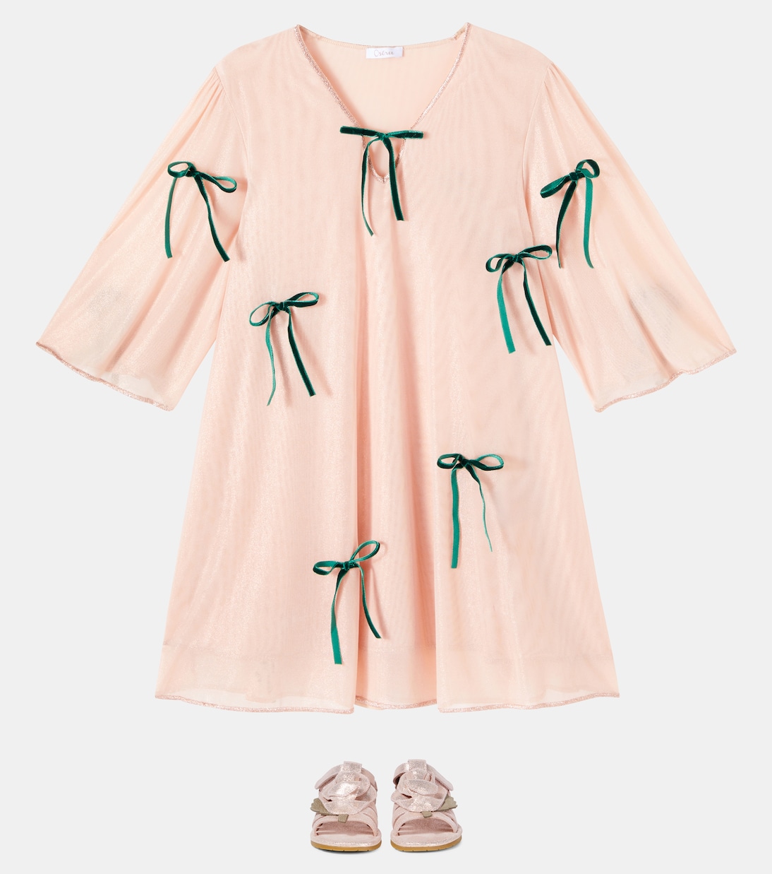 Kleid aus Tüll mit Samt | Oséree Kids