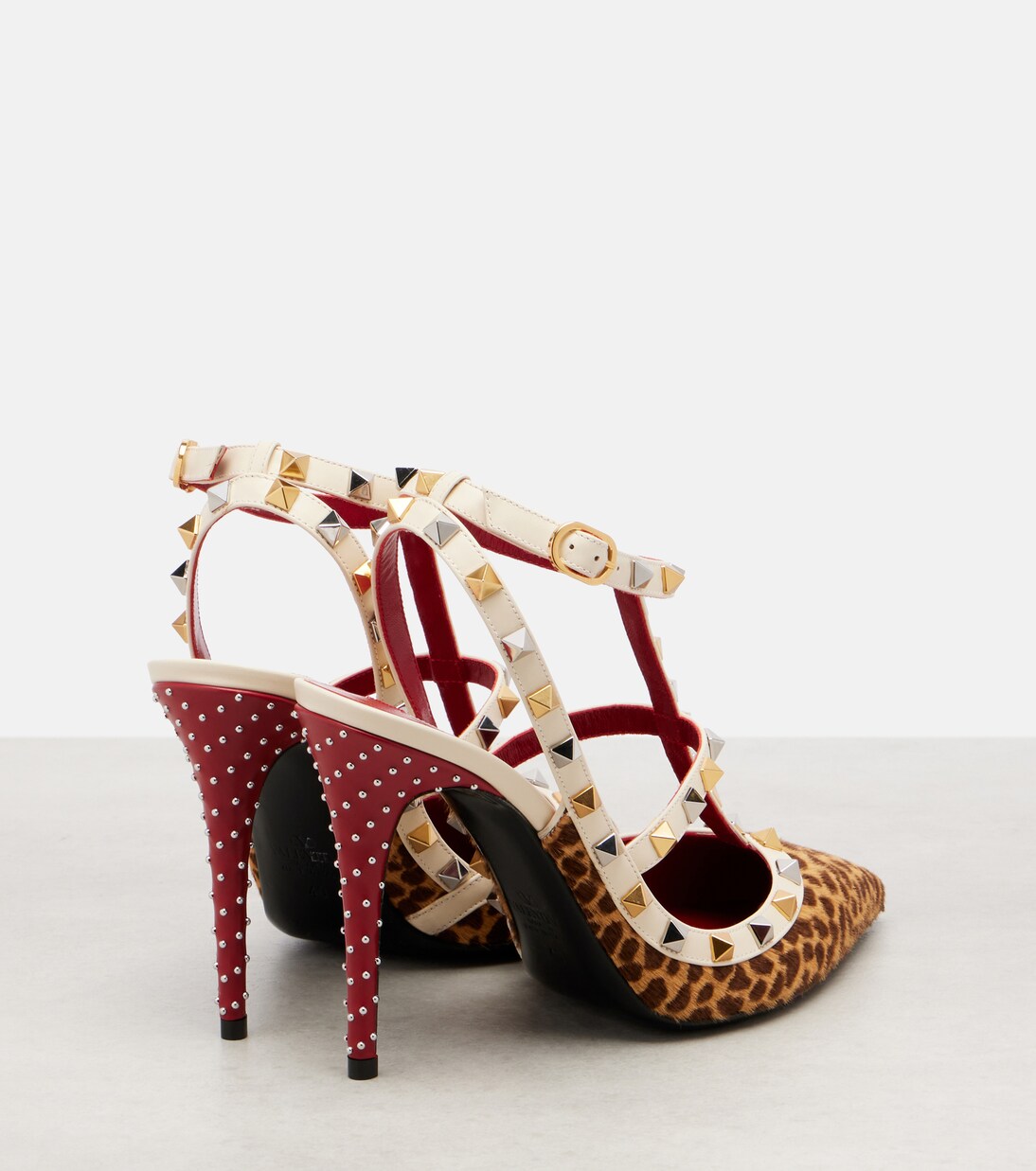 Pumps Rockstud 100 aus Kalbshaar | Valentino Garavani