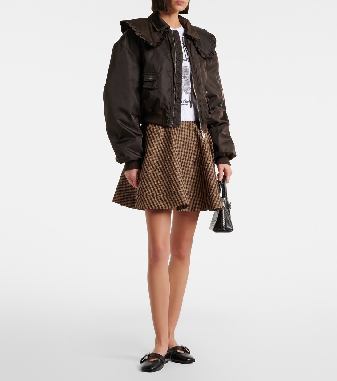 Duchess bomber jacket | Ganni