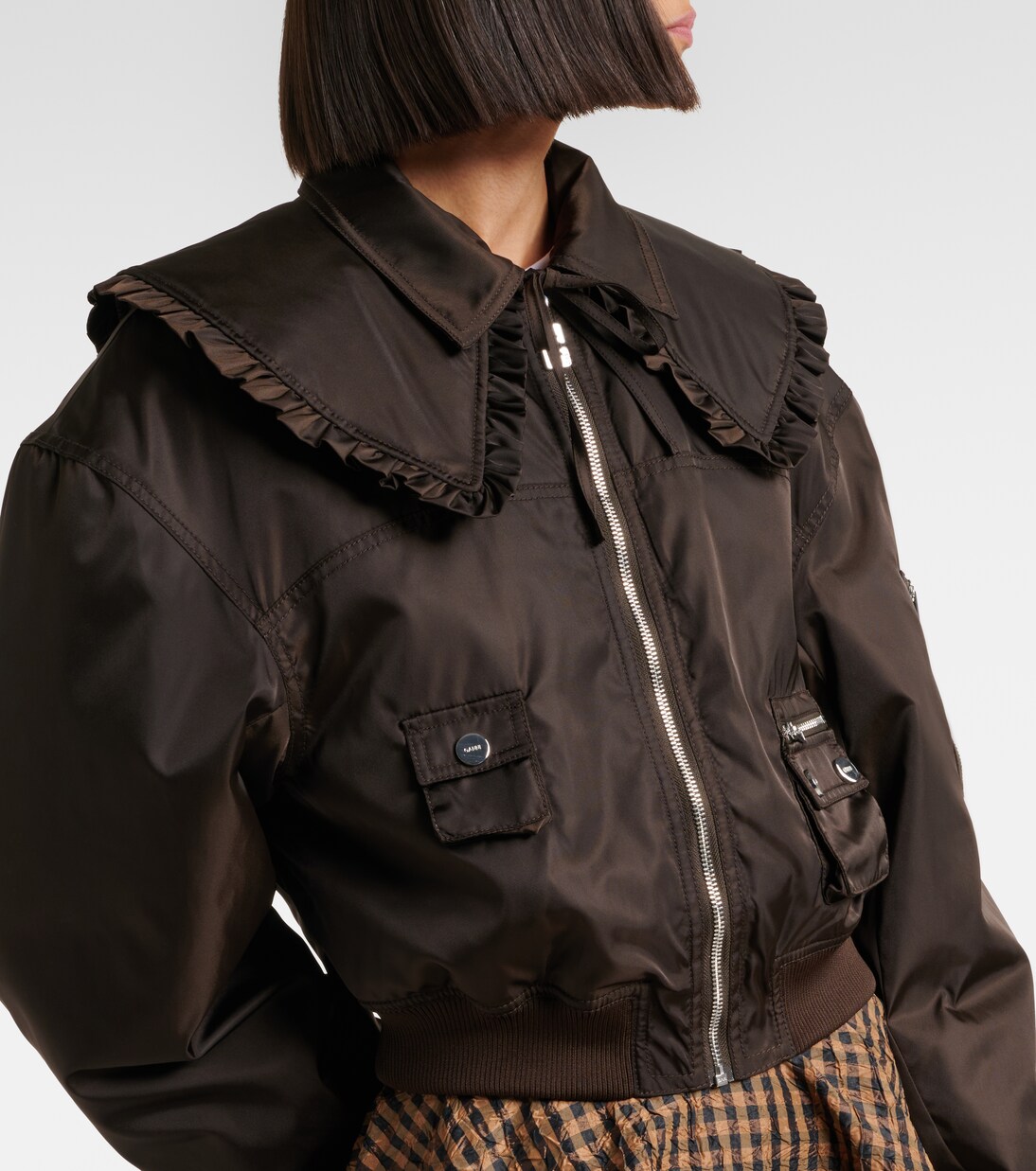 Duchess bomber jacket | Ganni