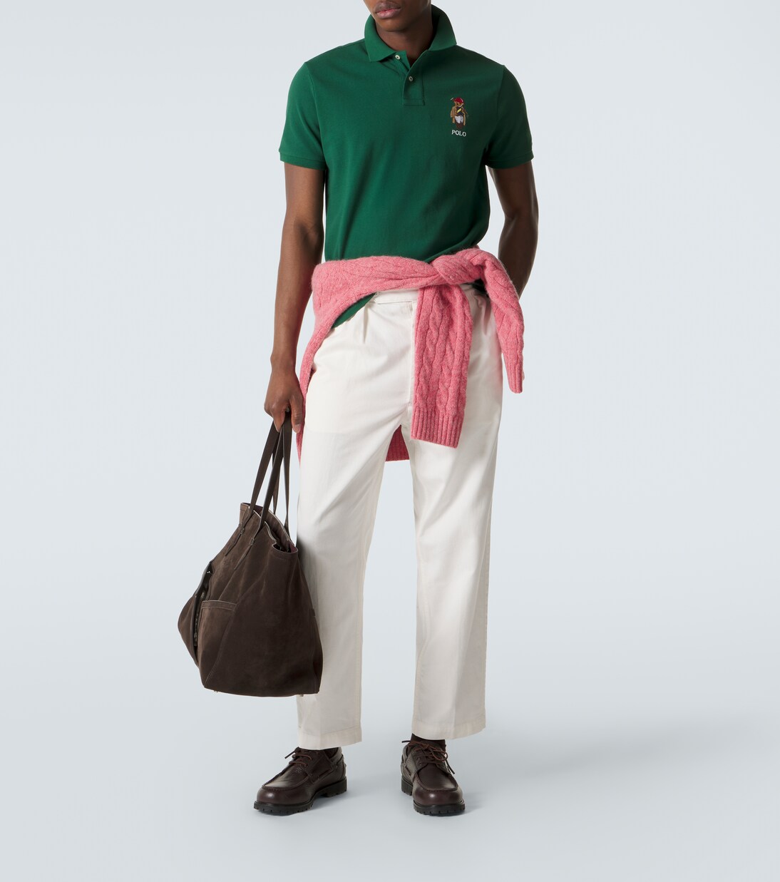 Polo Bear cotton piqué polo shirt | Polo Ralph Lauren