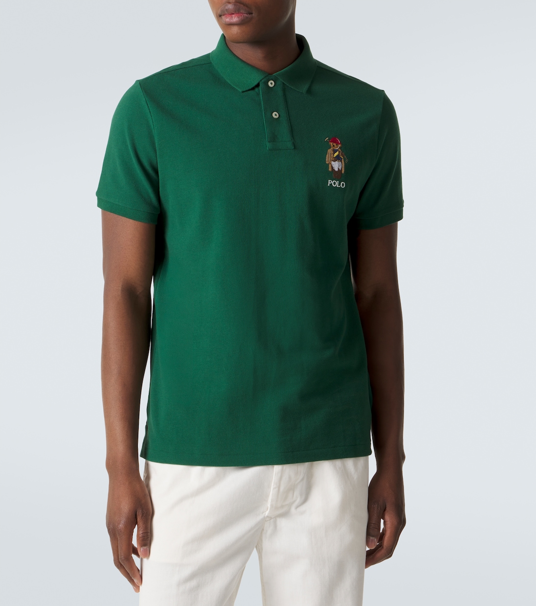 Polo Bear cotton piqué polo shirt | Polo Ralph Lauren