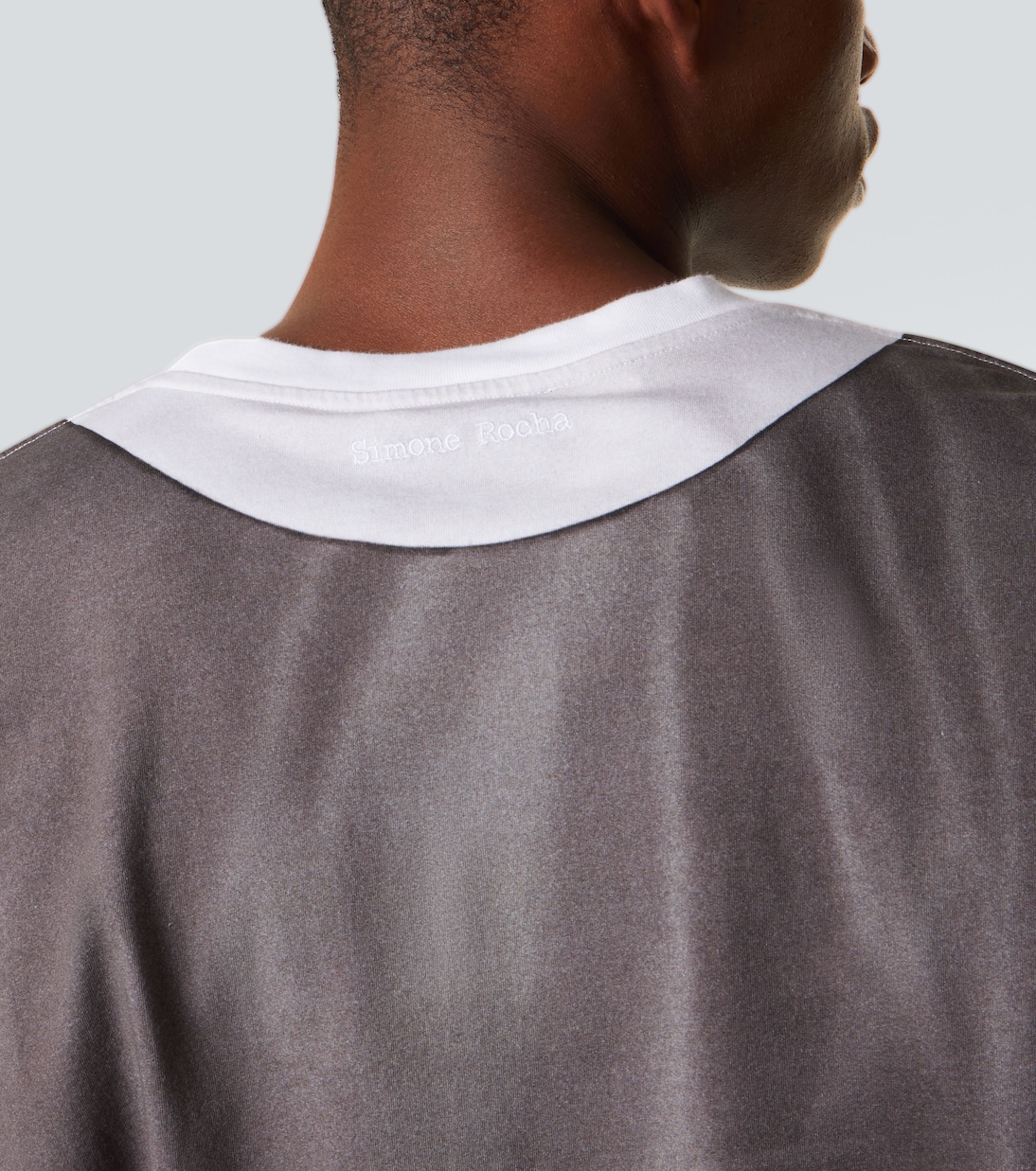 Printed cotton jersey T-shirt | Simone Rocha