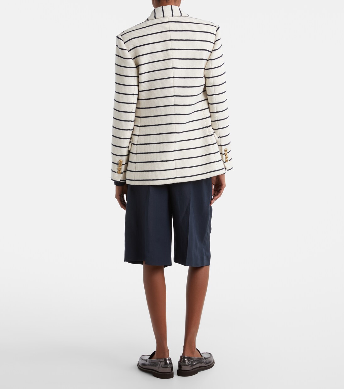 Monili twill Bermuda shorts | Brunello Cucinelli