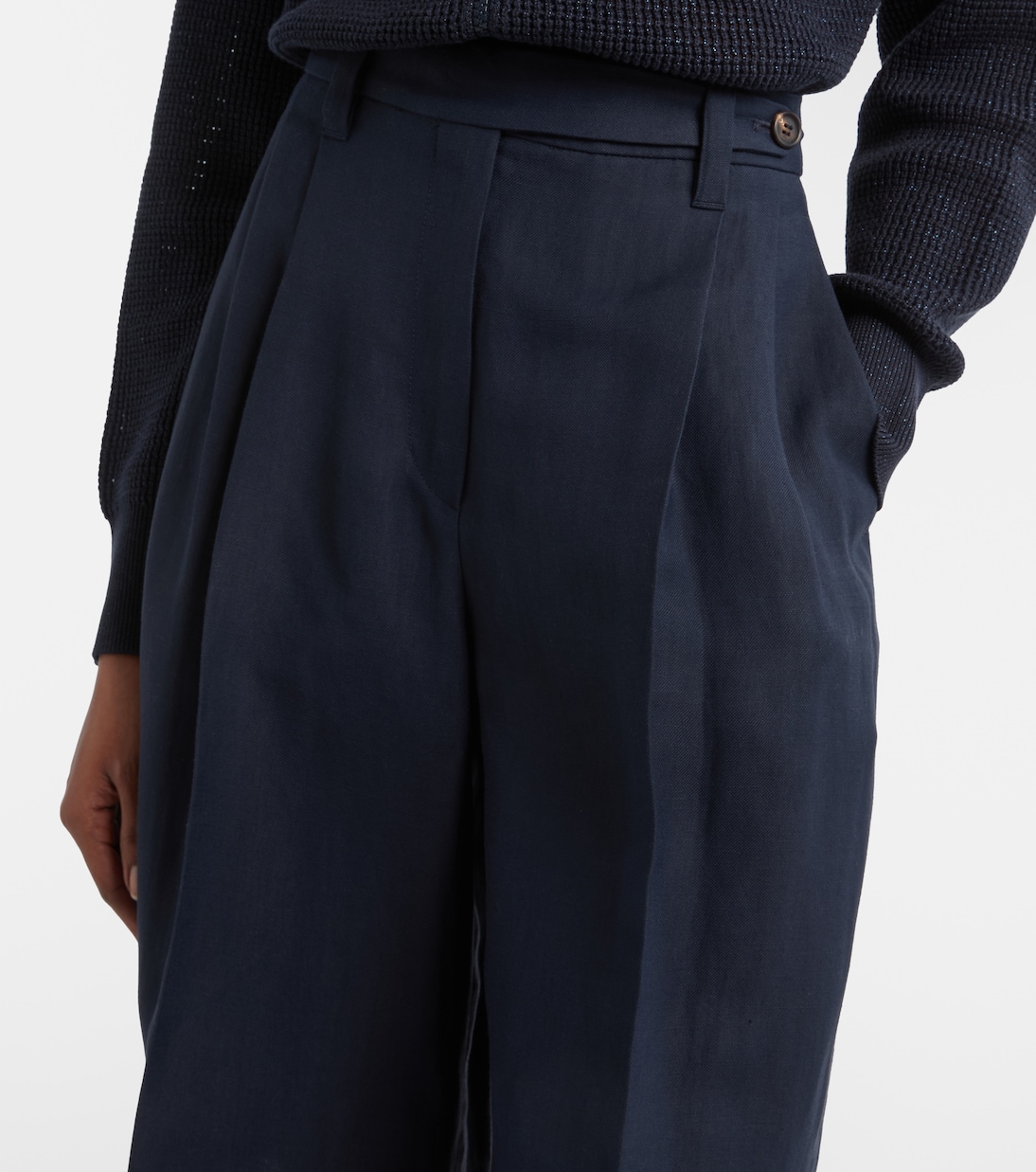 Monili twill Bermuda shorts | Brunello Cucinelli