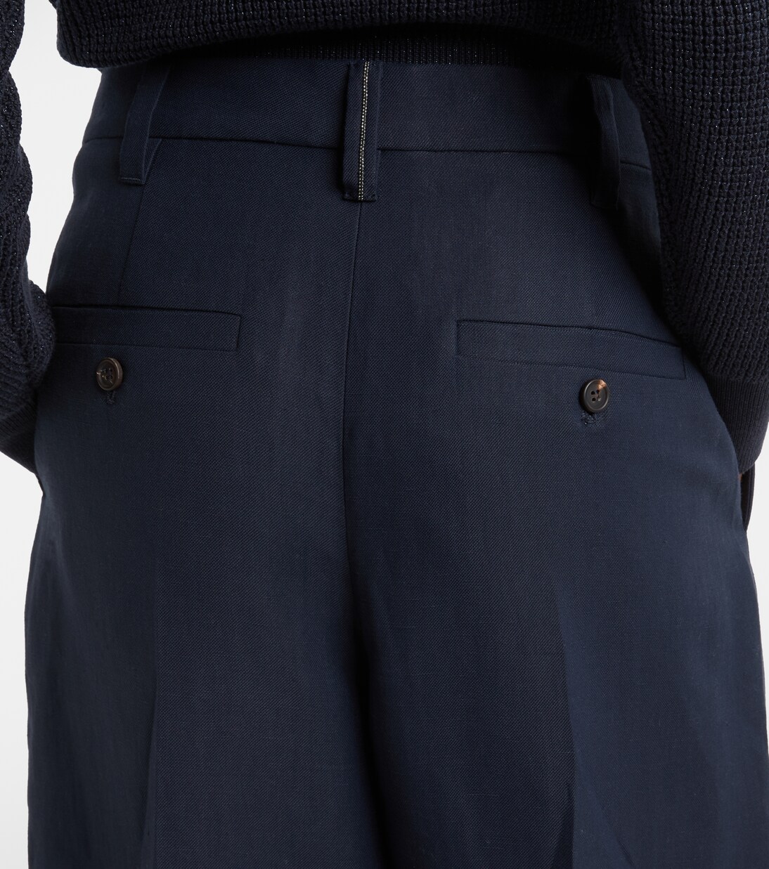 Monili twill Bermuda shorts | Brunello Cucinelli