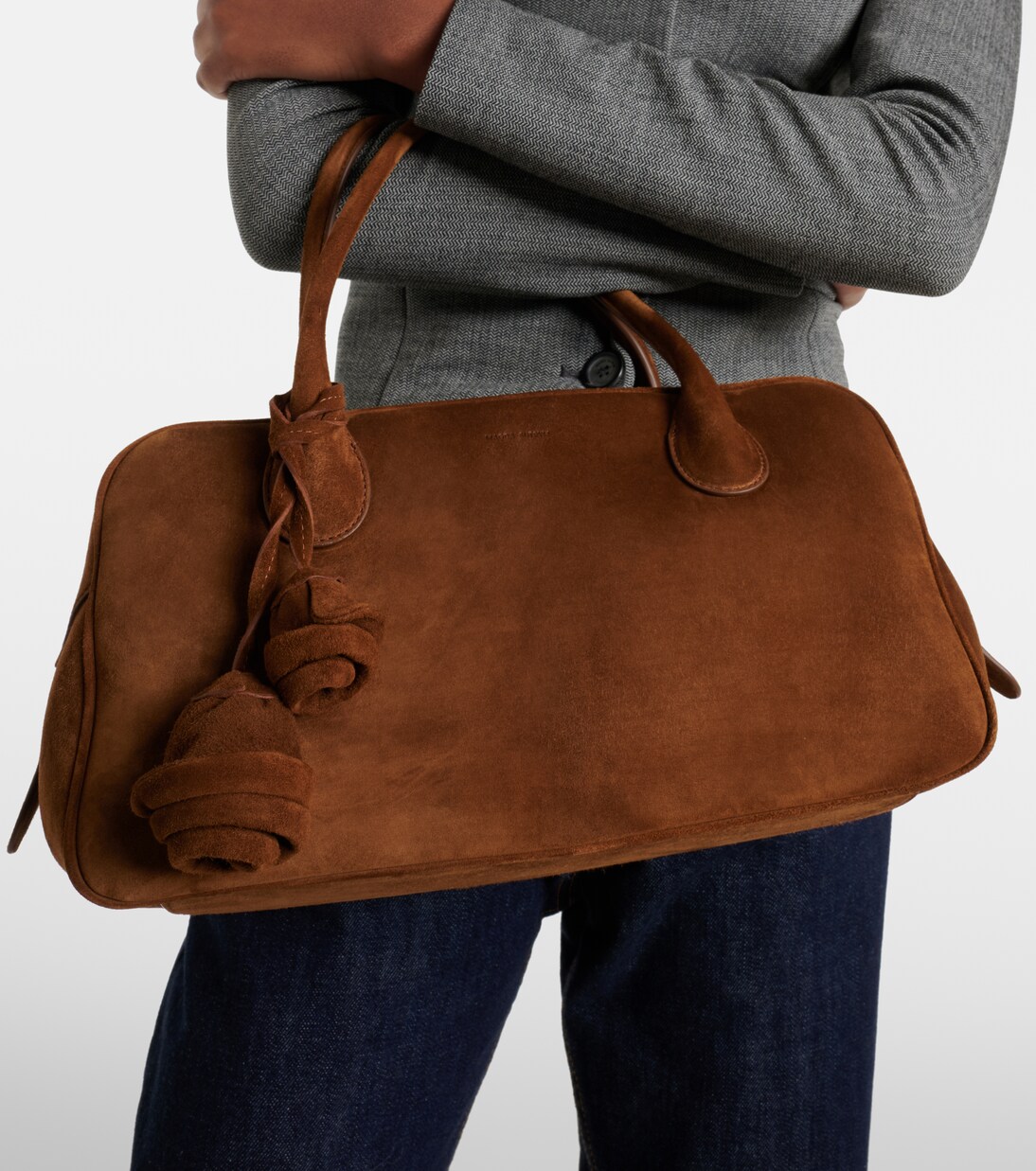 Brigitte Large suede tote bag | Magda Butrym