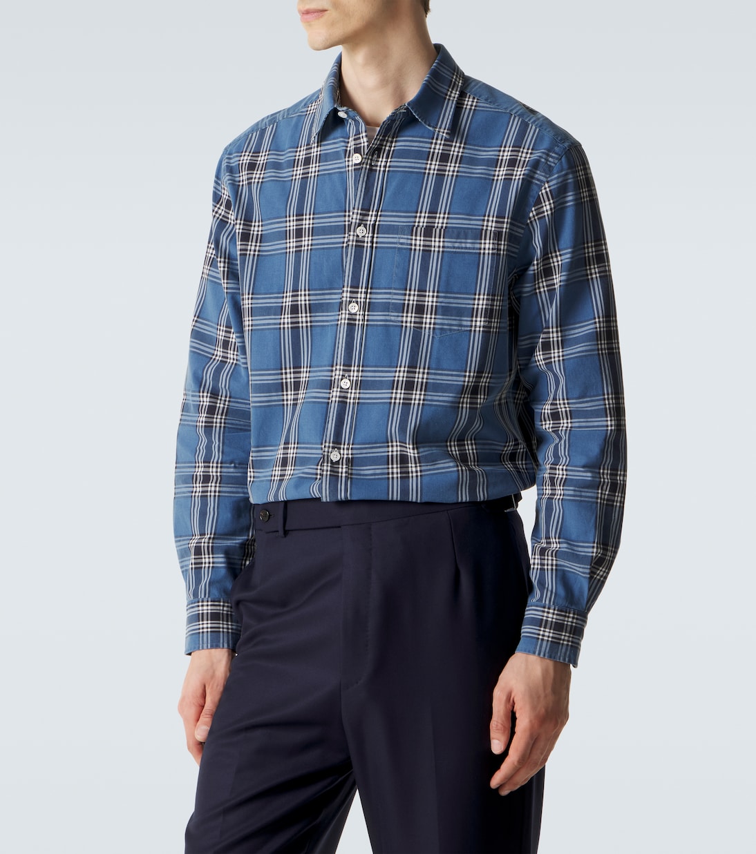 Plaid cotton shirt | Dunhill