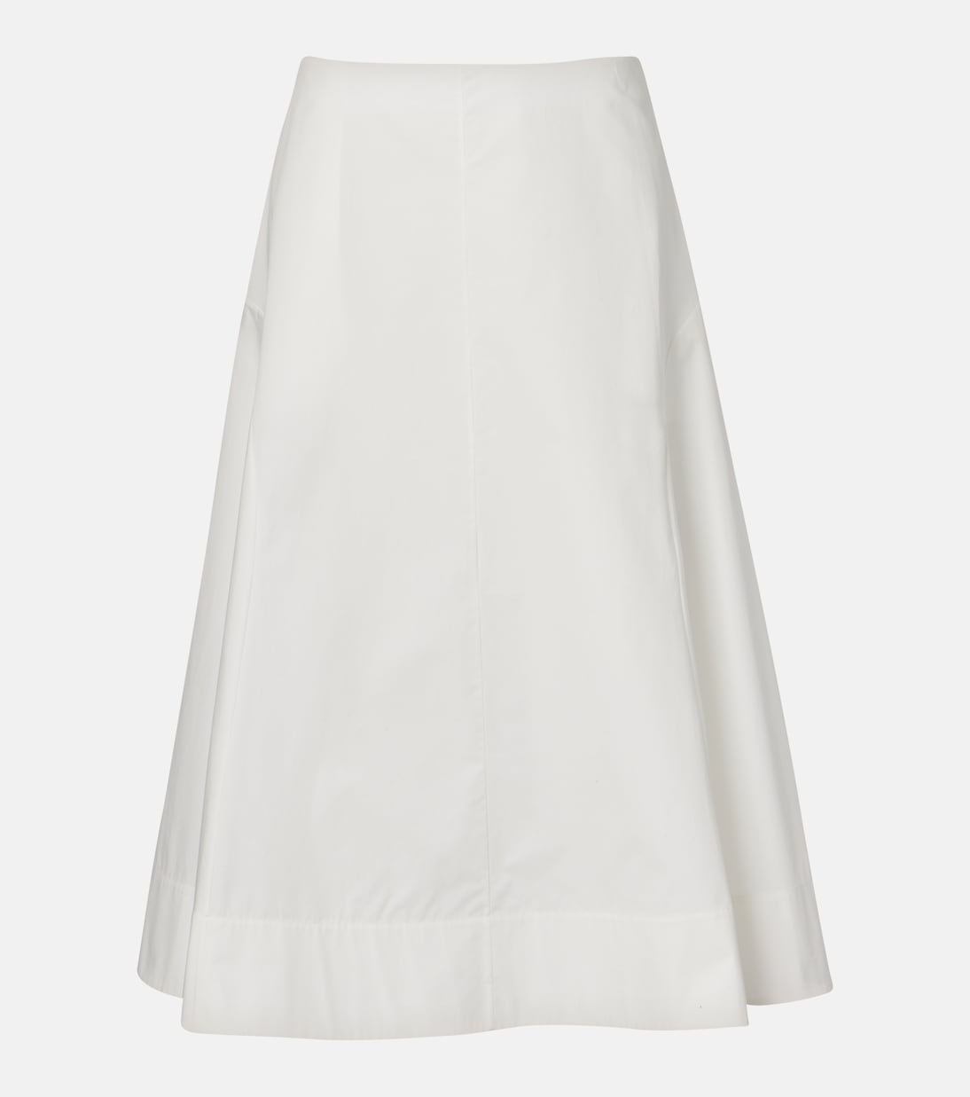 Artin 코튼 미디 스커트 | Khaite