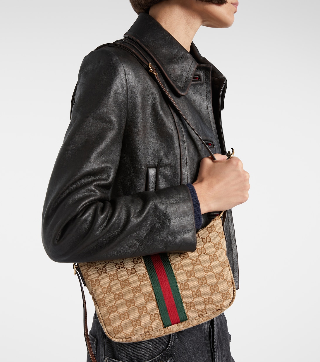 Lunetta GG Canvas Small crossbody bag | Gucci