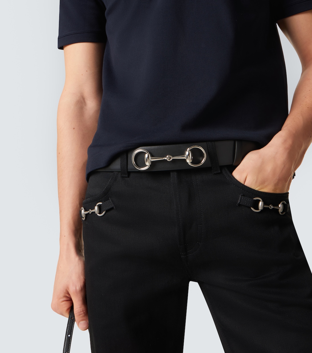 Horsebit 1955 leather belt | Gucci