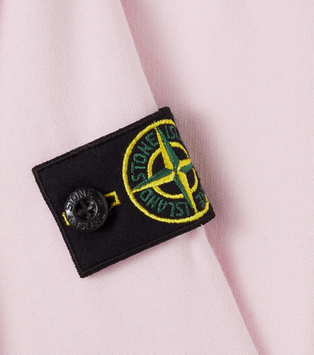 Compass cotton jersey hoodie | Stone Island Junior