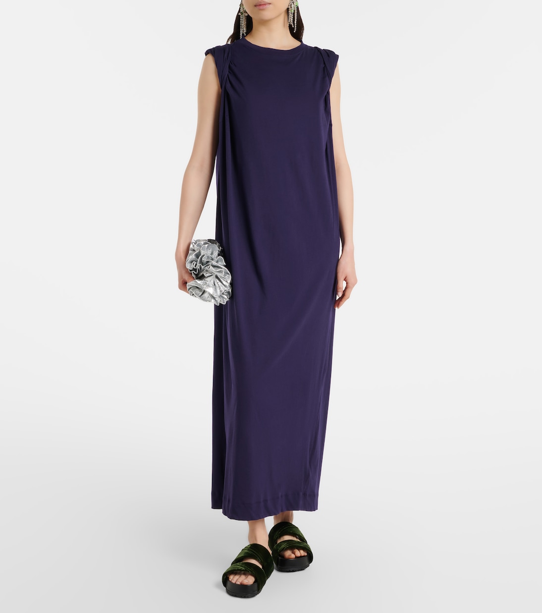 Robe midi en coton | Dries Van Noten