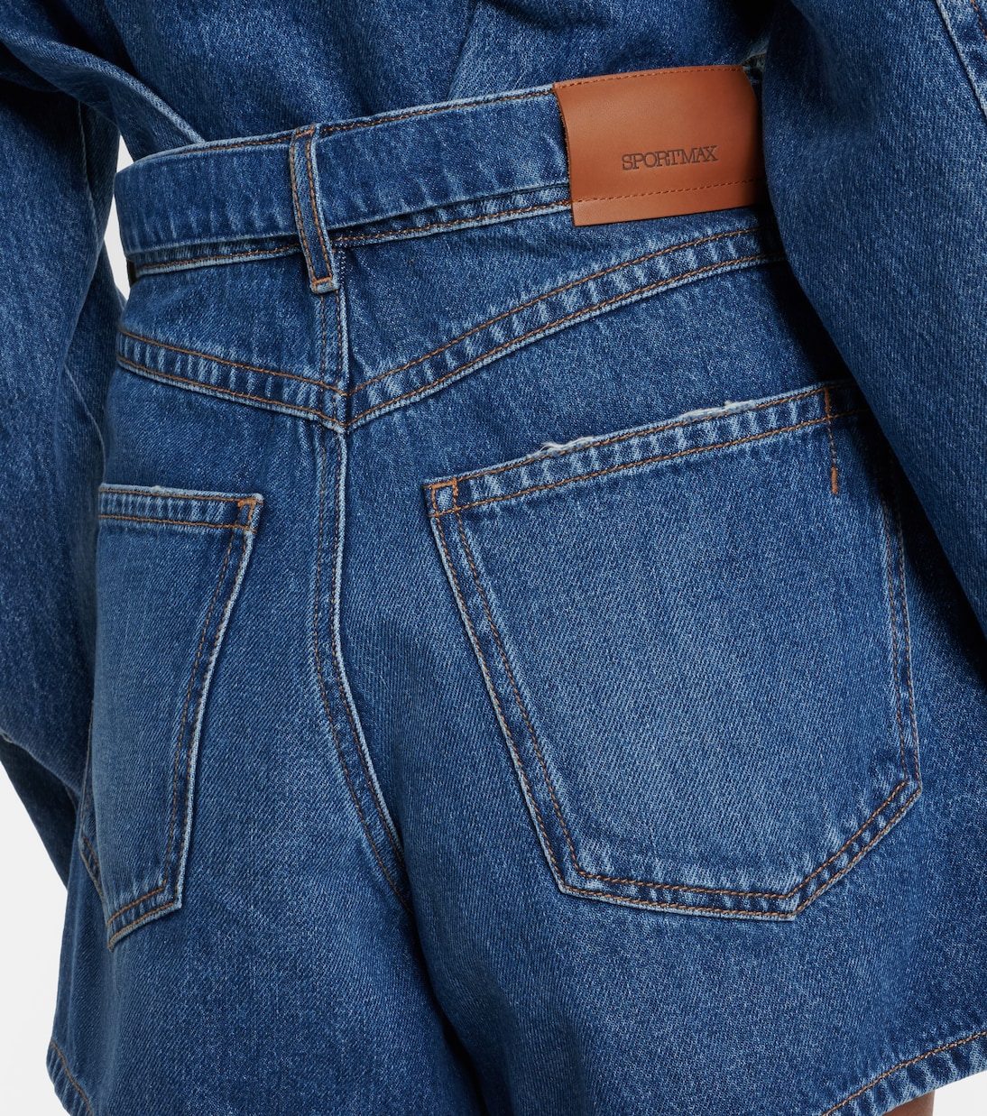 Cropped-Jeanshemd Pevera | Sportmax