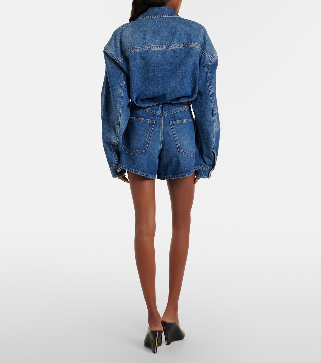 Cropped-Jeanshemd Pevera | Sportmax