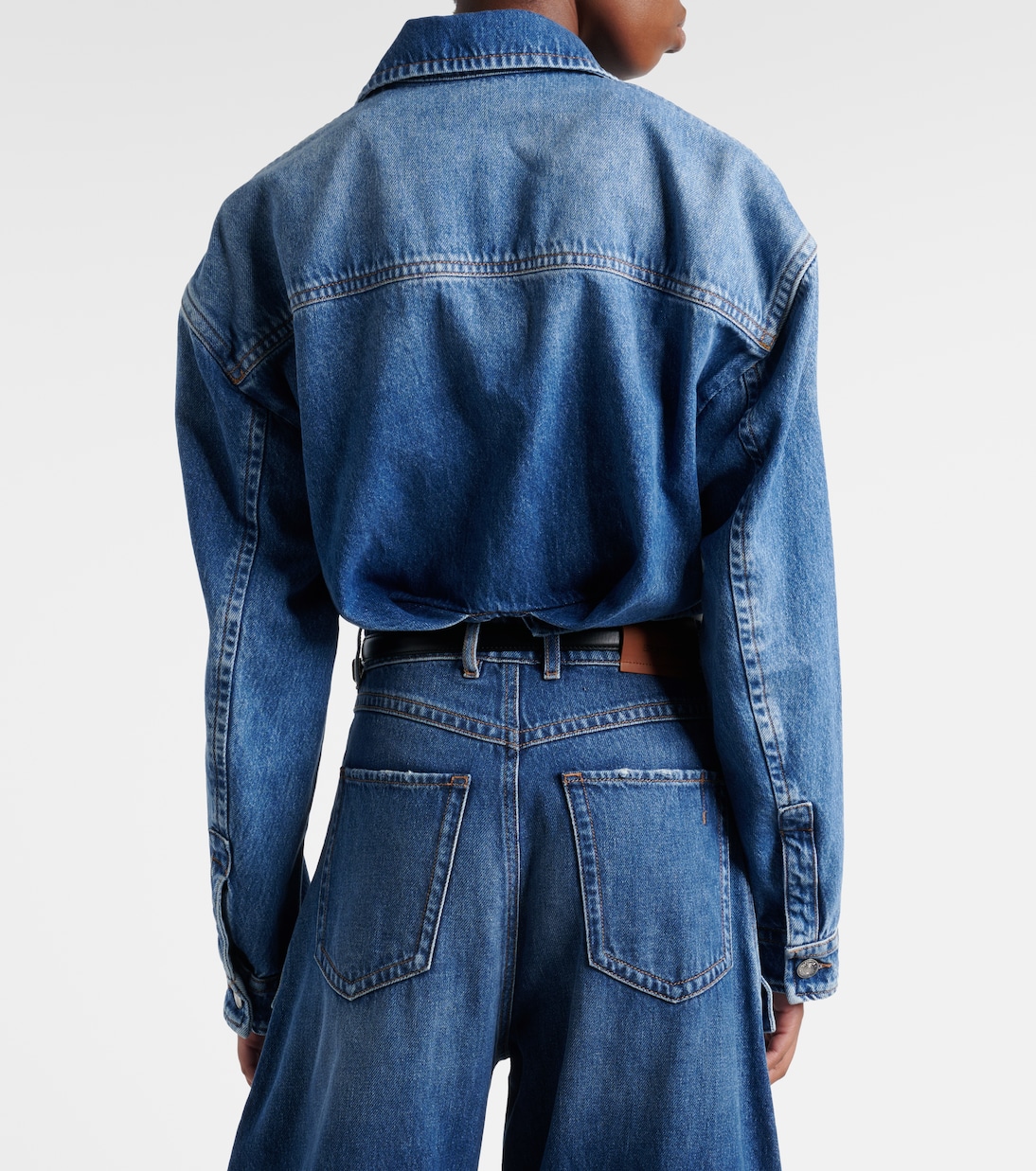 Cropped-Jeanshemd Pevera | Sportmax