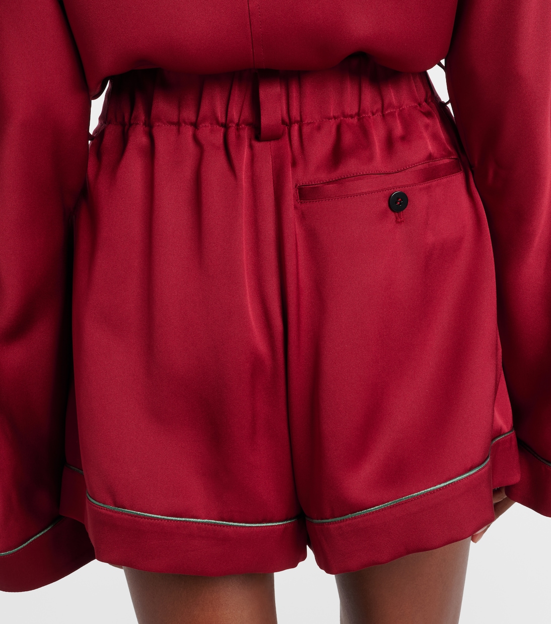 Silk satin shorts | Givenchy