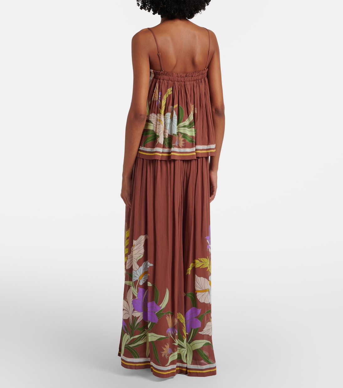 Alfie floral wide-leg pants | Alémais