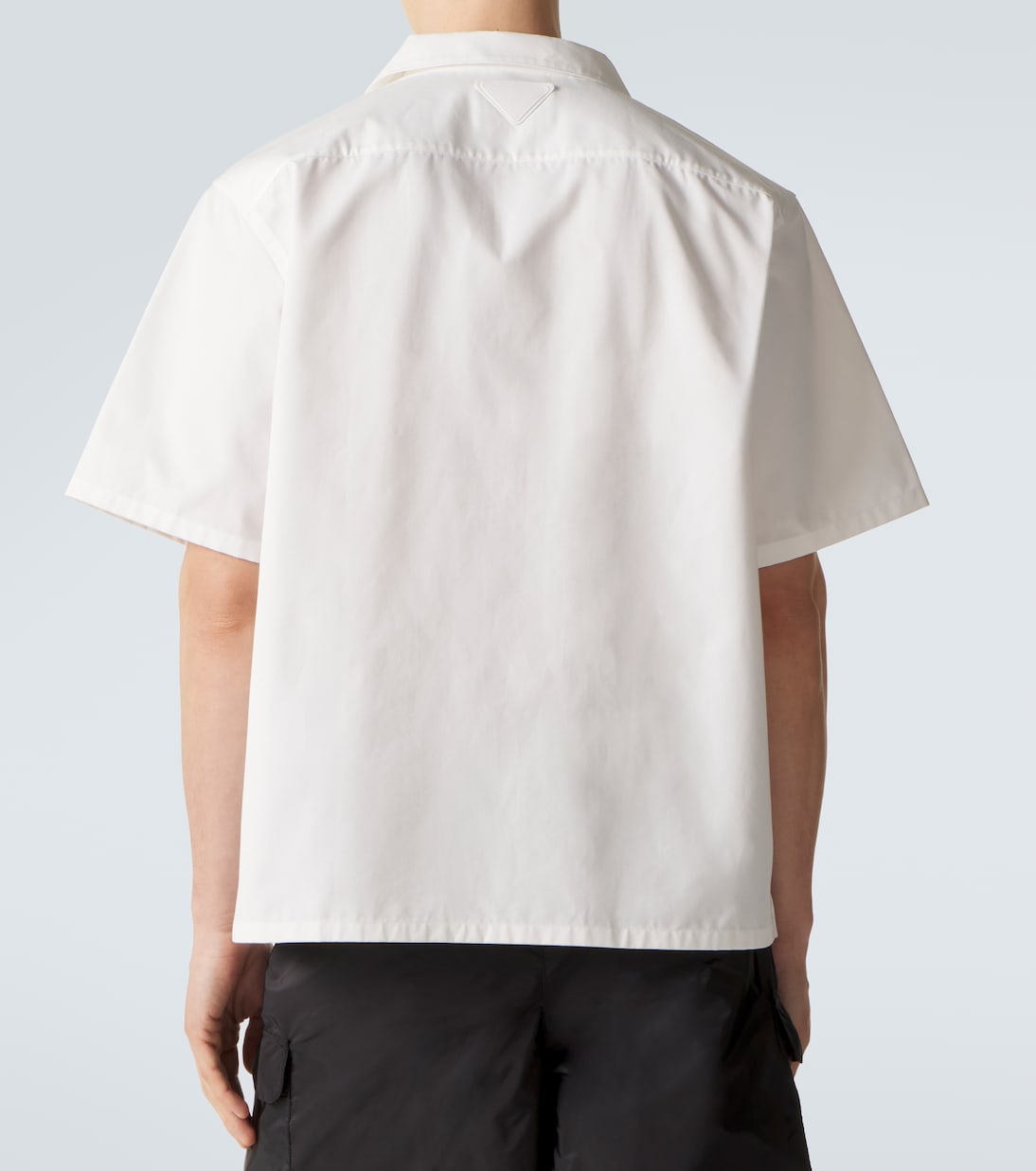 Printed cotton bowling shirt | Prada