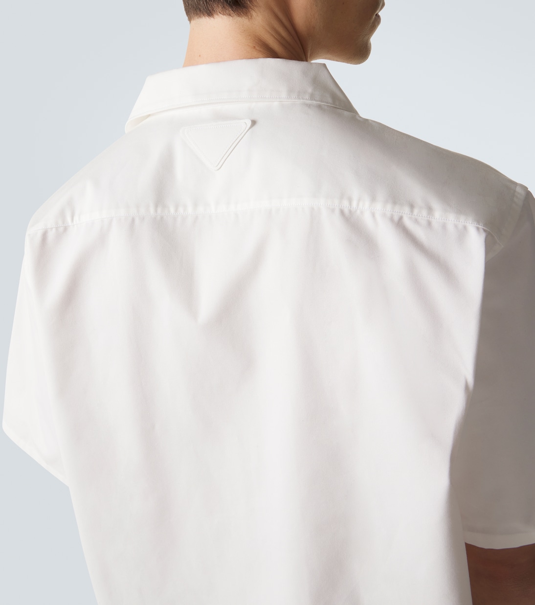 Printed cotton bowling shirt | Prada