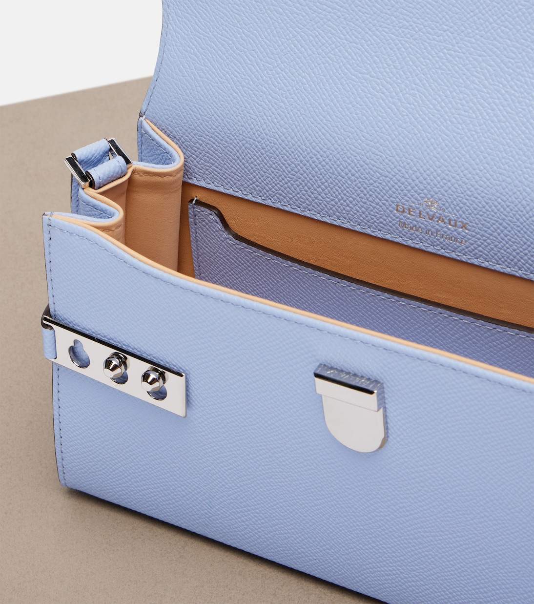 Schultertasche Tempête To Go Small aus Leder | Delvaux