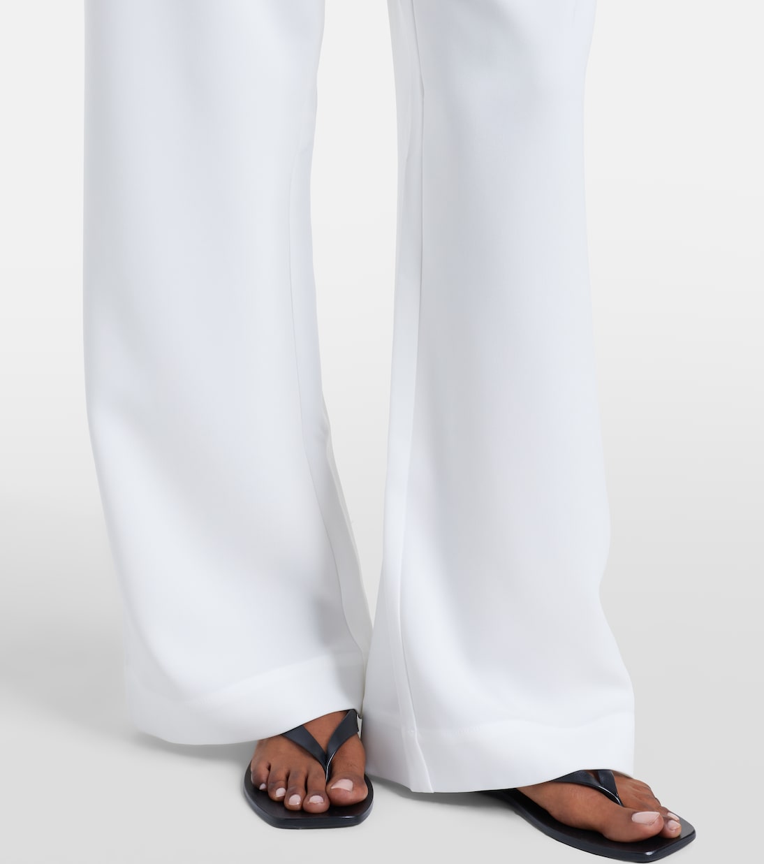 Arielle crêpe wide-leg pants | Leset