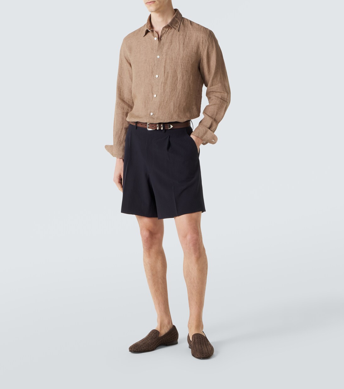 Linen shirt | Sunspel
