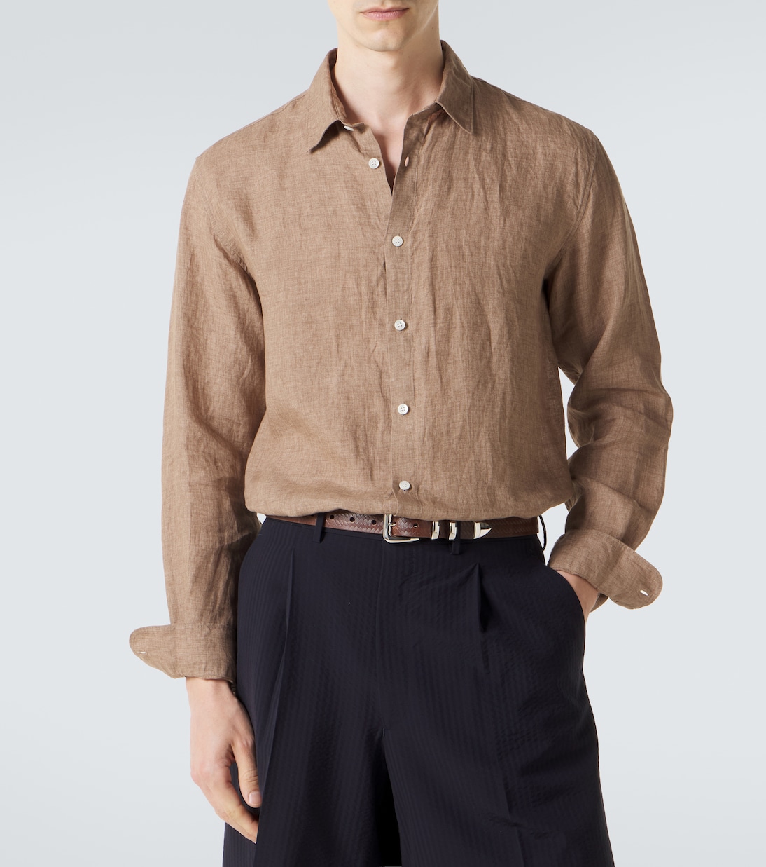 Linen shirt | Sunspel