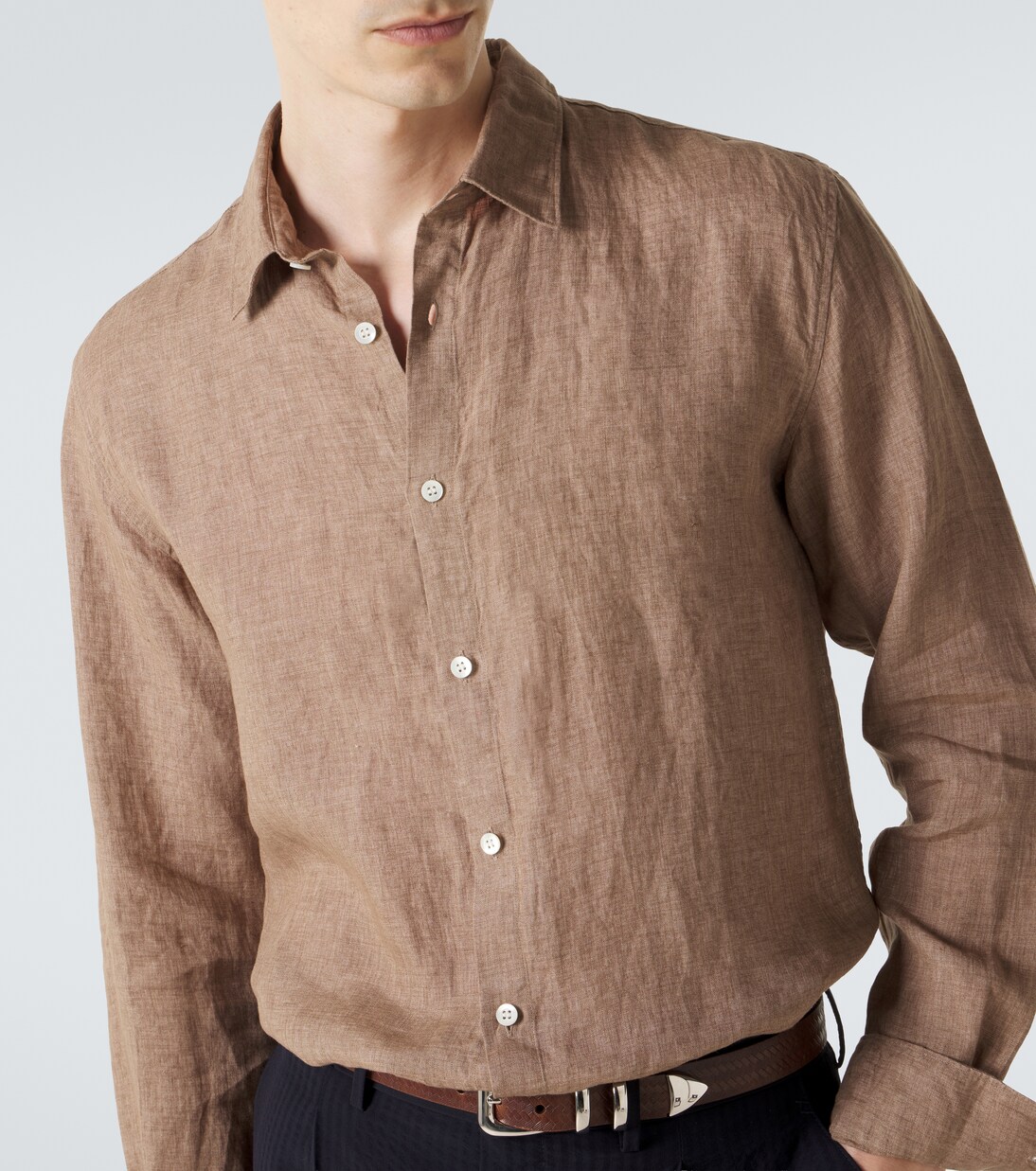 Linen shirt | Sunspel